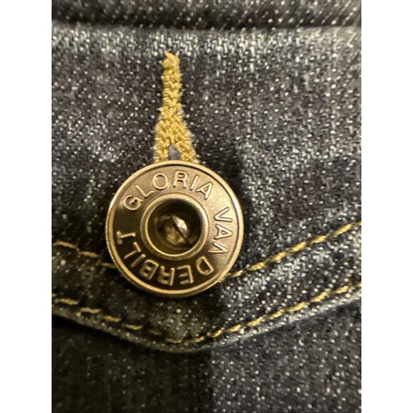 Gloria Vanderbilt Jeans Women 10 Dark Wash Boot Cut "The Perfect Fit" - Picture 13 of 16